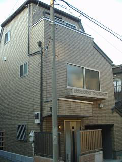 狭小住宅:東京都板橋区 T様邸 外観
