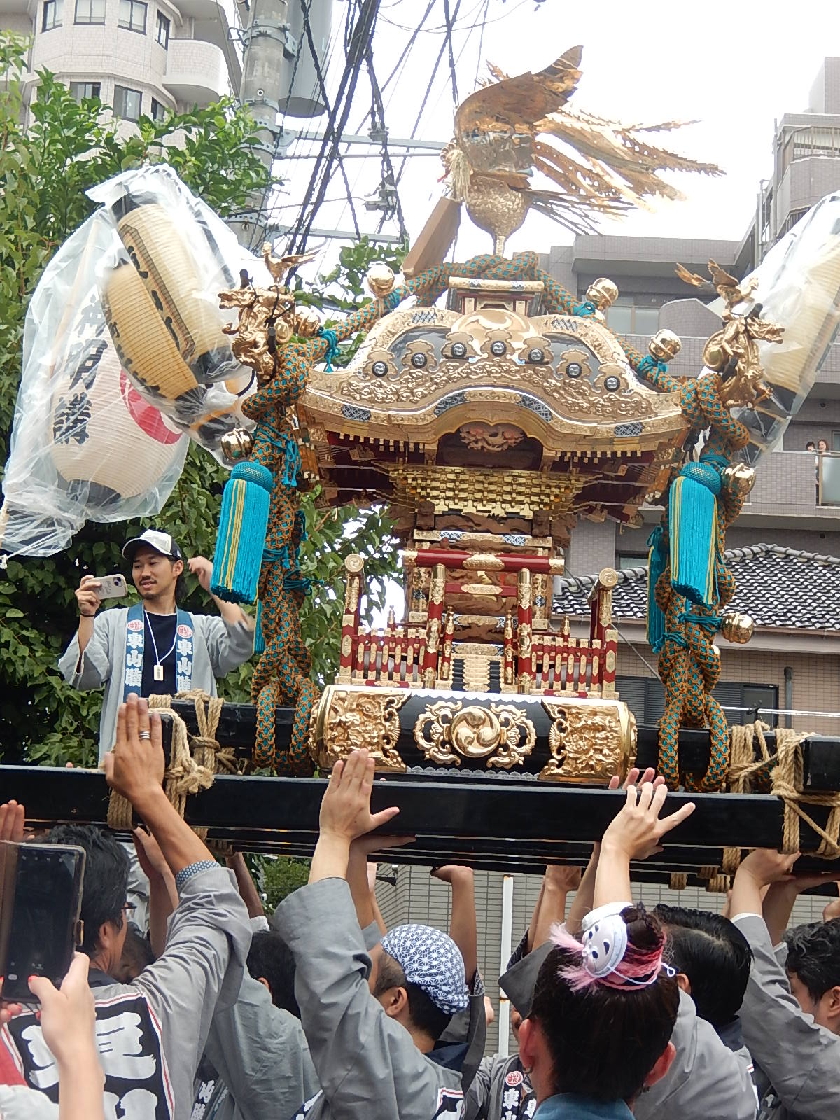 秋の祭り